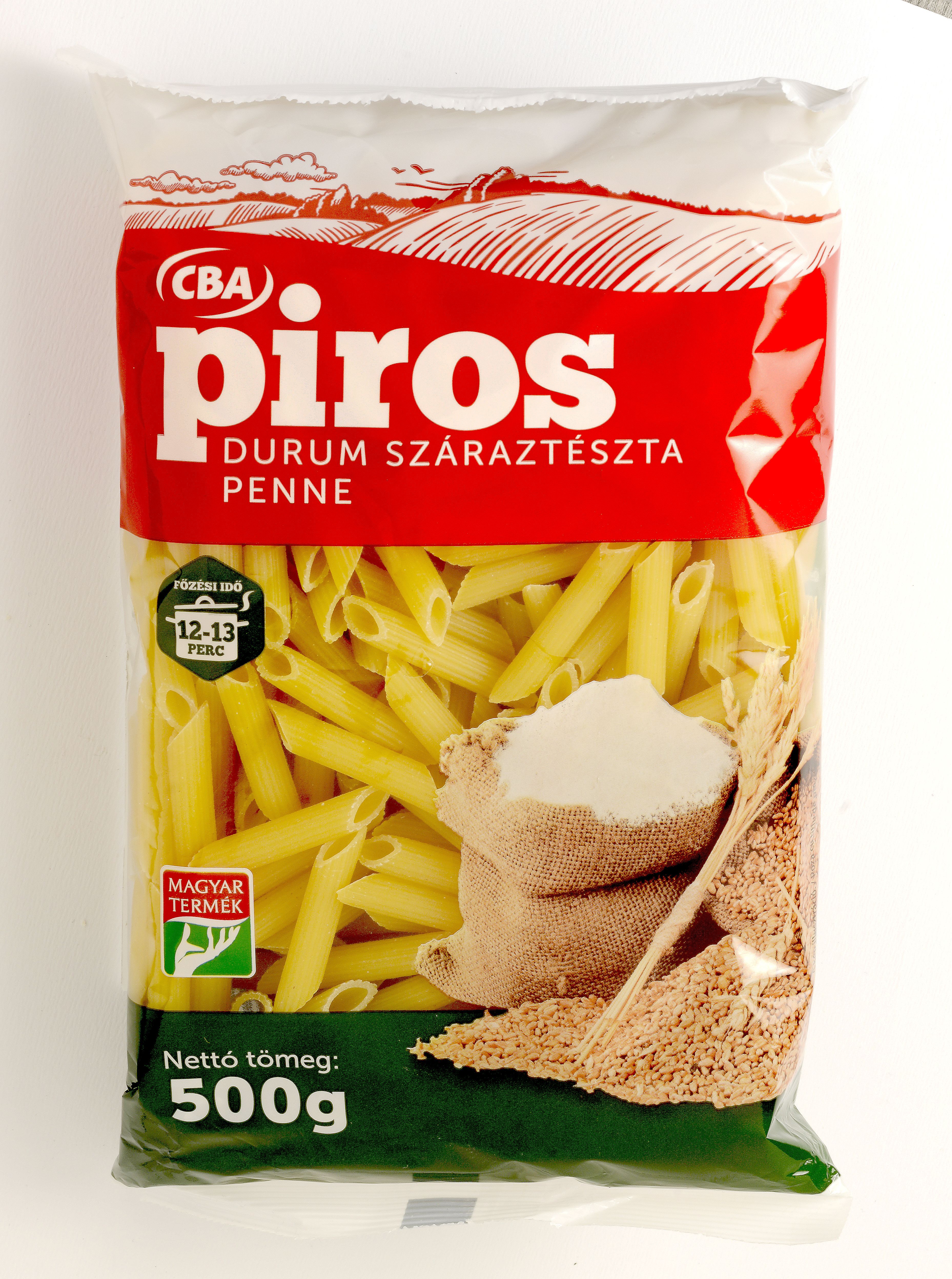 CBA Piros durum tészta penne 500g